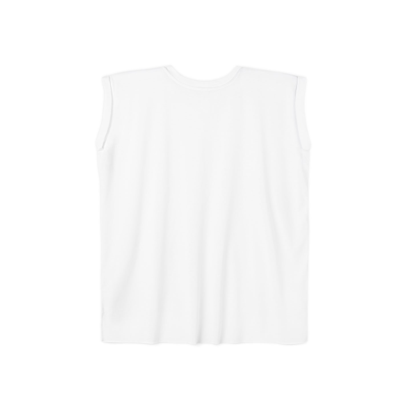 Keep Calm and wait for signal Women’s Flowy Rolled Cuffs Muscle Tee