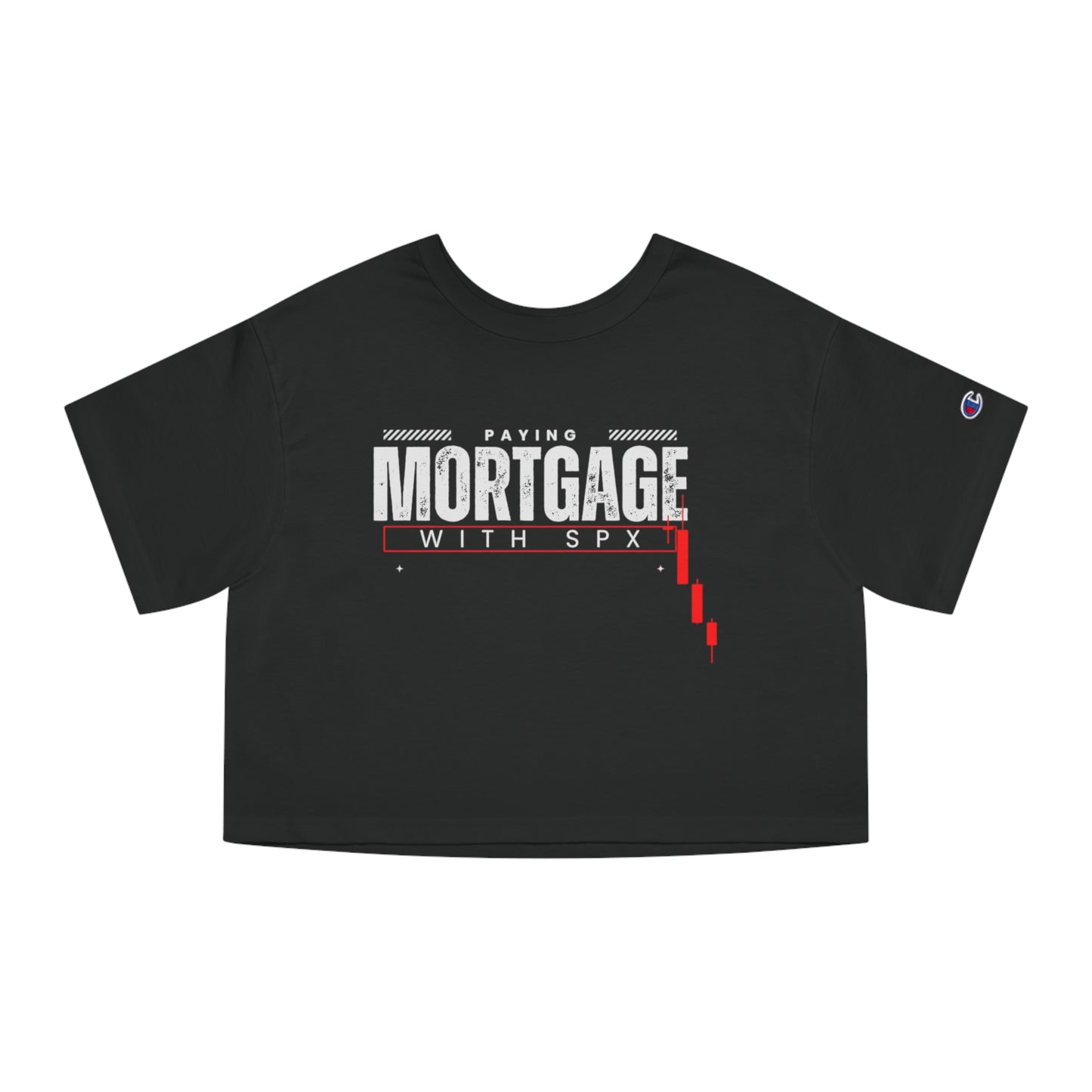 Paying Mortgage with SPX Women's Cropped T-Shirt