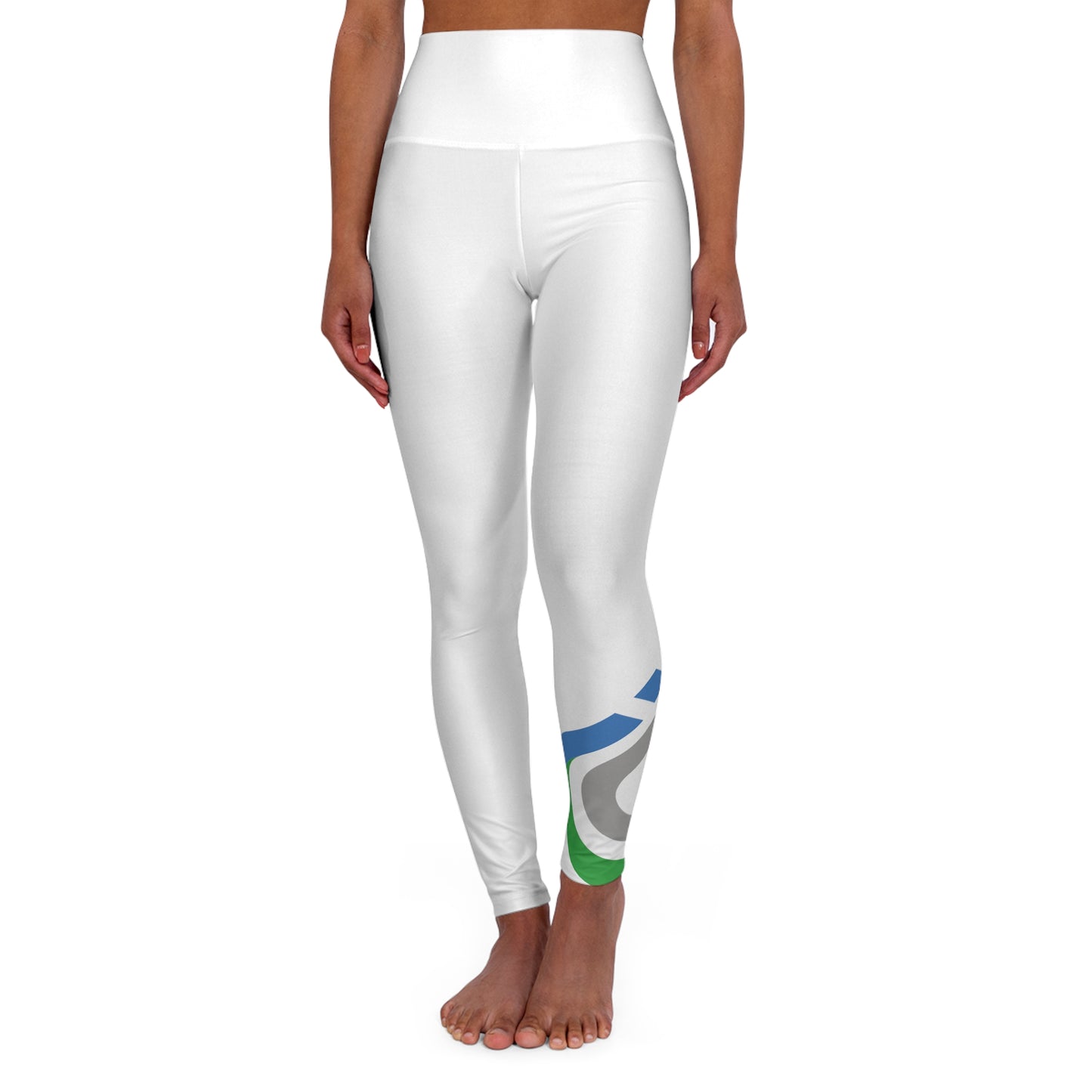 High Waisted Yoga Leggings (AOP)